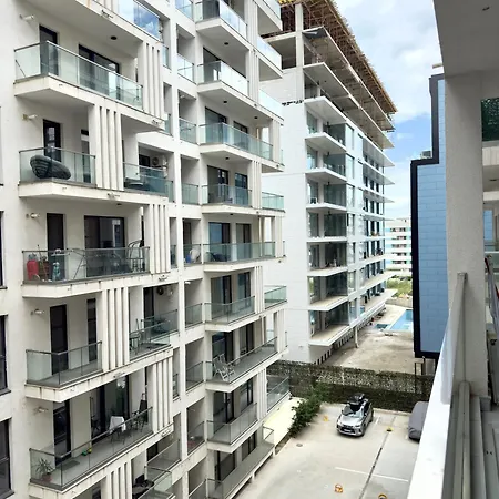 Appartamento Aqua Vista Queens Cozy - 100m De Mare - Complex Rezidential Năvodari